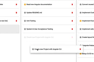 Kanban Task Manager - Angular 17 preview