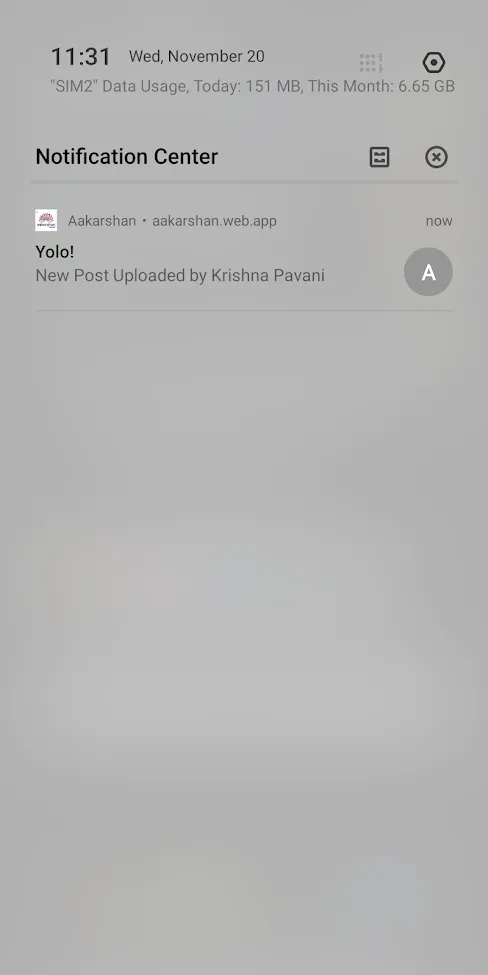 Post Notifications